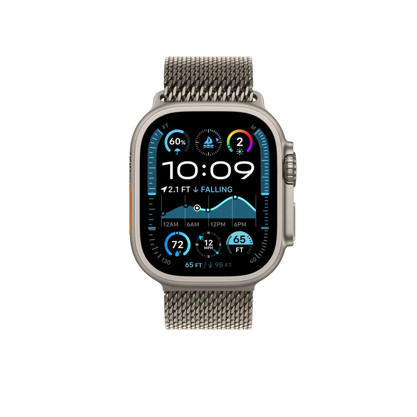 Boucle milanaise 49 mm Titane naturel — Small