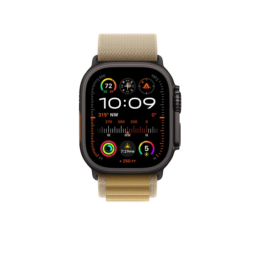 Boucle Alpine 49 mm Tan — Large