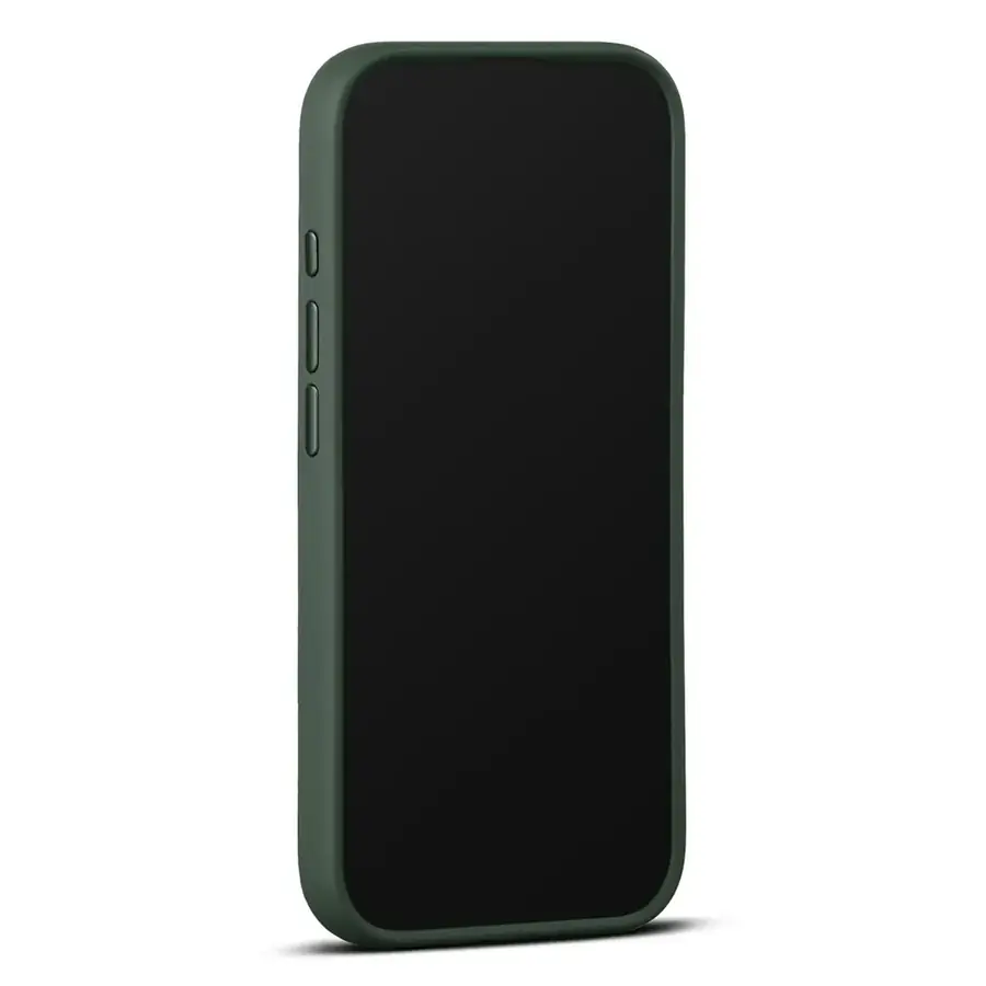 Coque cuir Woolnut iPhone 17 — Vert