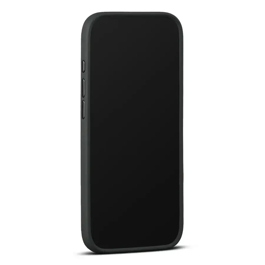Coque cuir Woolnut iPhone Air — Noir