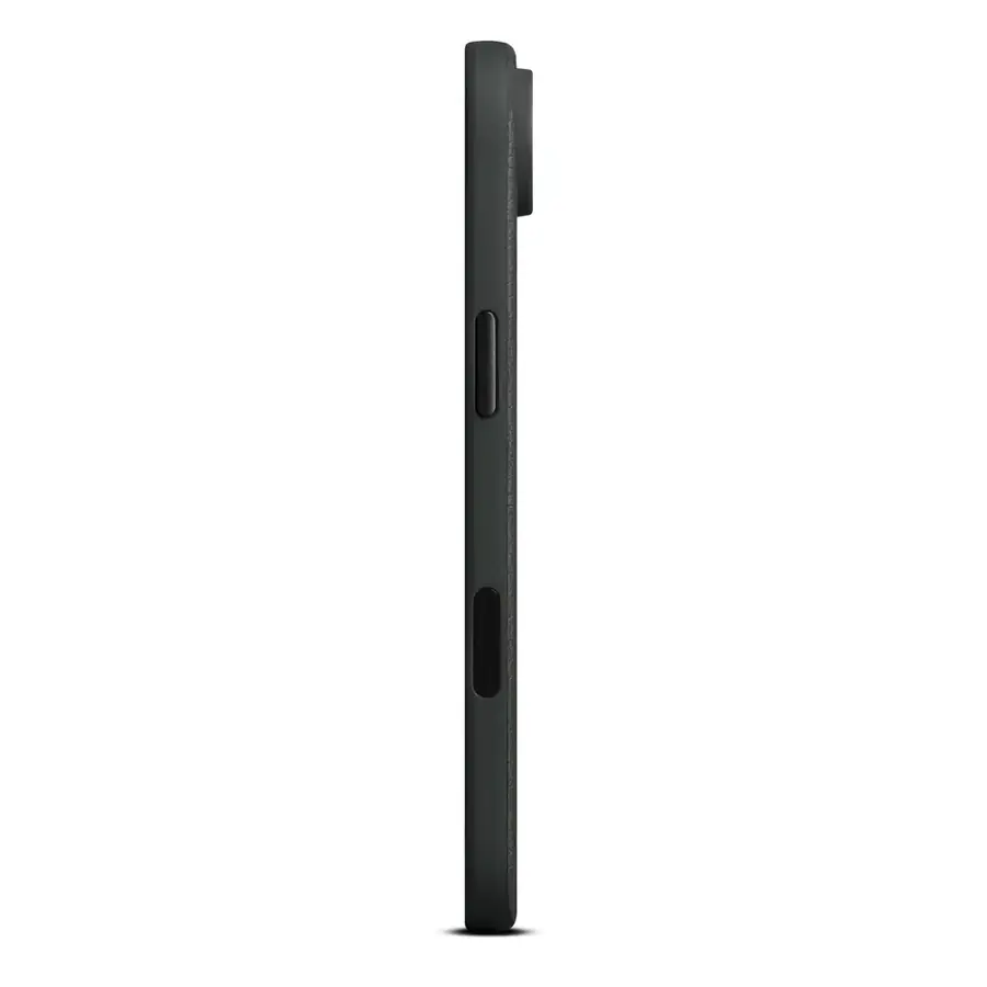 Coque cuir Woolnut iPhone Air — Noir