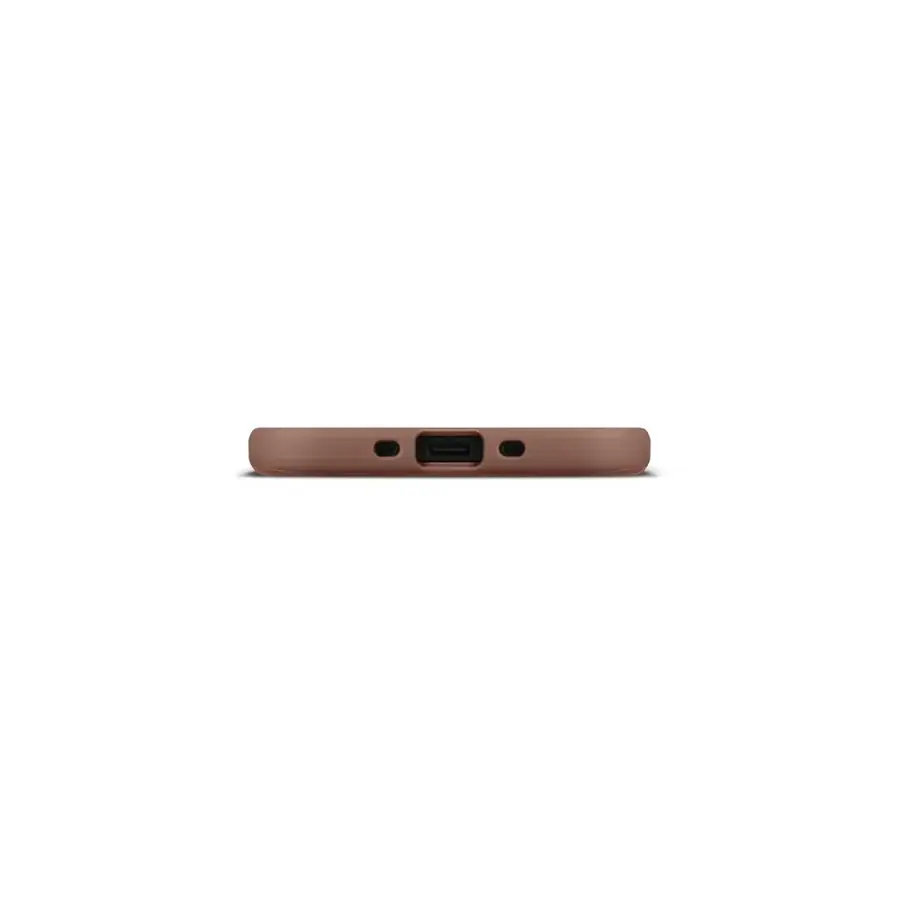 Coque cuir Woolnut iPhone Air — Cognac