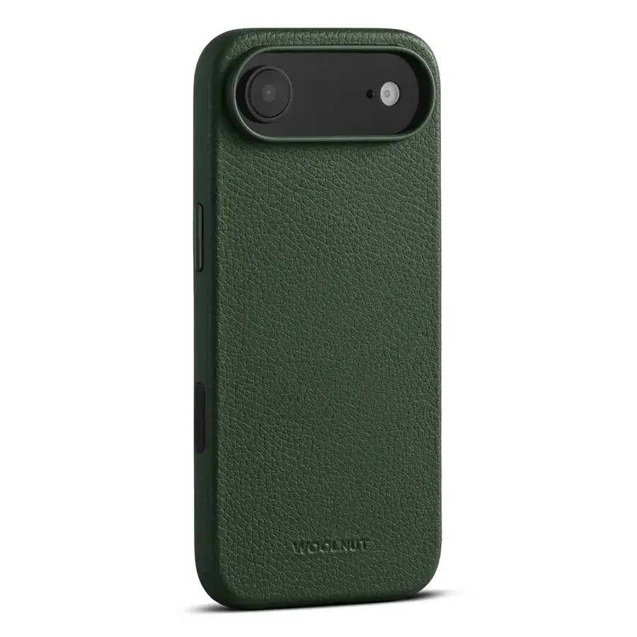 Coque cuir Woolnut iPhone Air — Vert