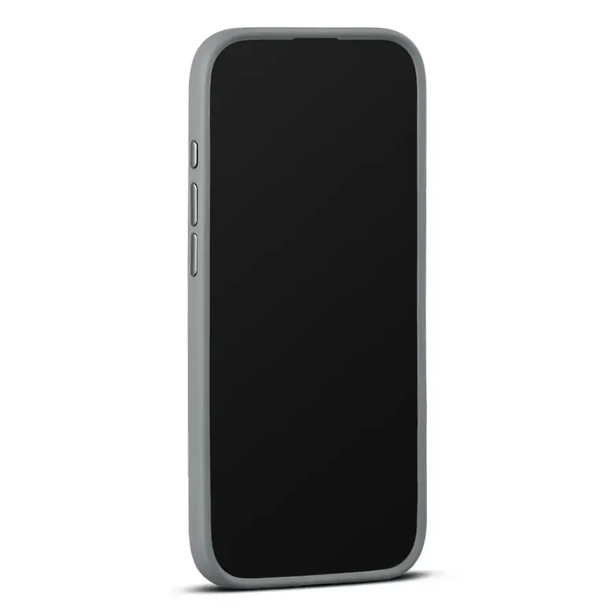 Coque cuir Woolnut iPhone Air — Gris sidéral