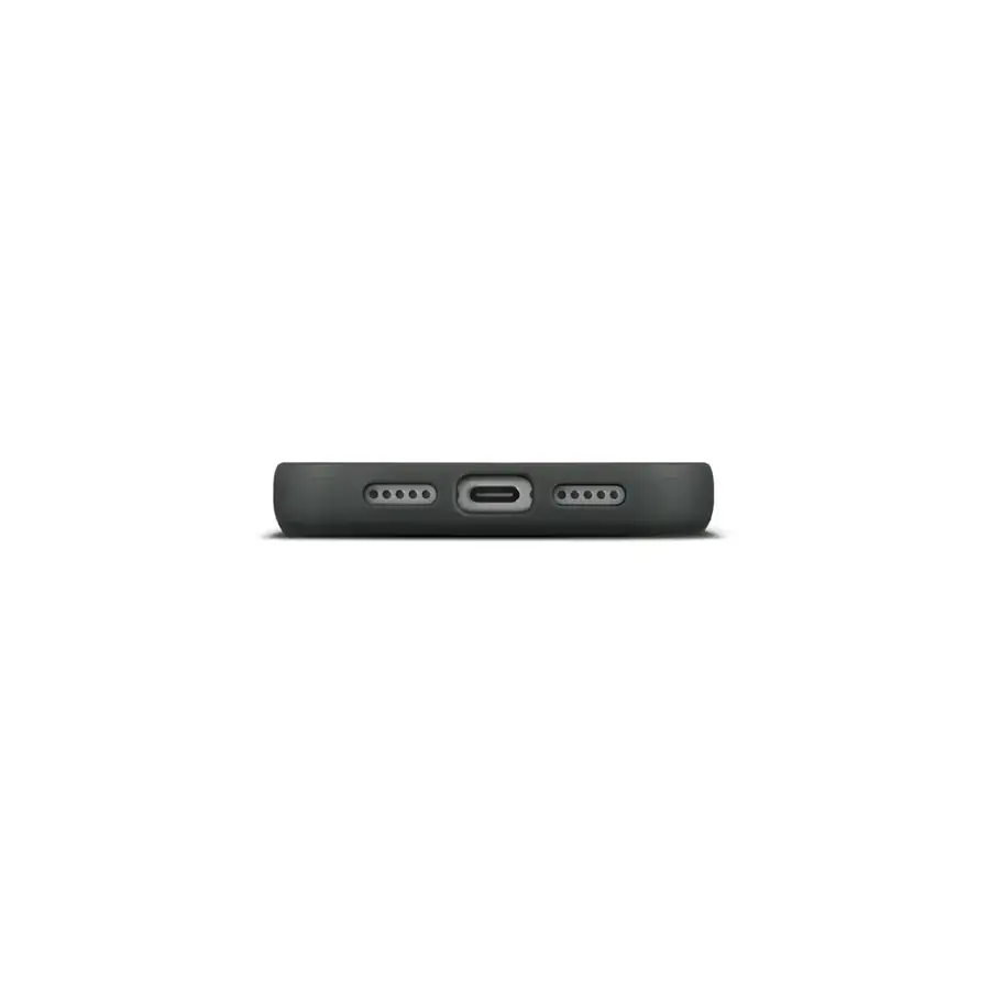 Coque cuir Woolnut iPhone 17 Pro — Noir