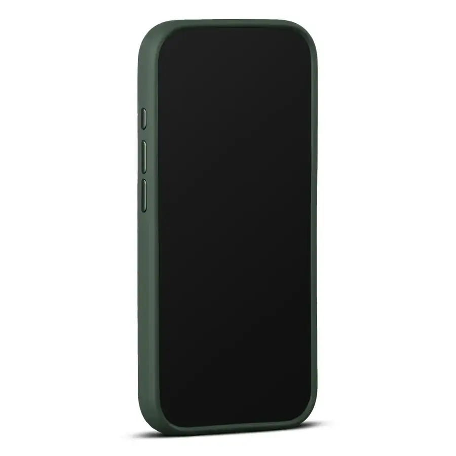 Coque cuir Woolnut iPhone 17 Pro — Vert