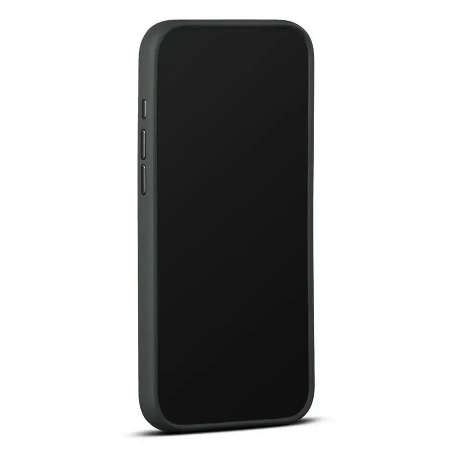 Coque cuir Woolnut iPhone 17 Pro Max — Noir