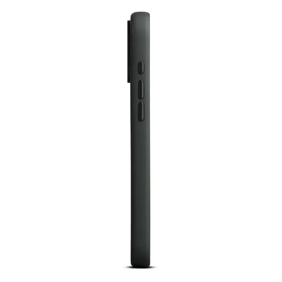 Coque cuir Woolnut iPhone 17 Pro Max — Noir