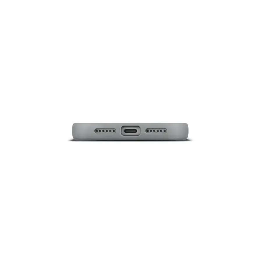 Coque cuir Woolnut iPhone 17 Pro Max — Gris sidéral