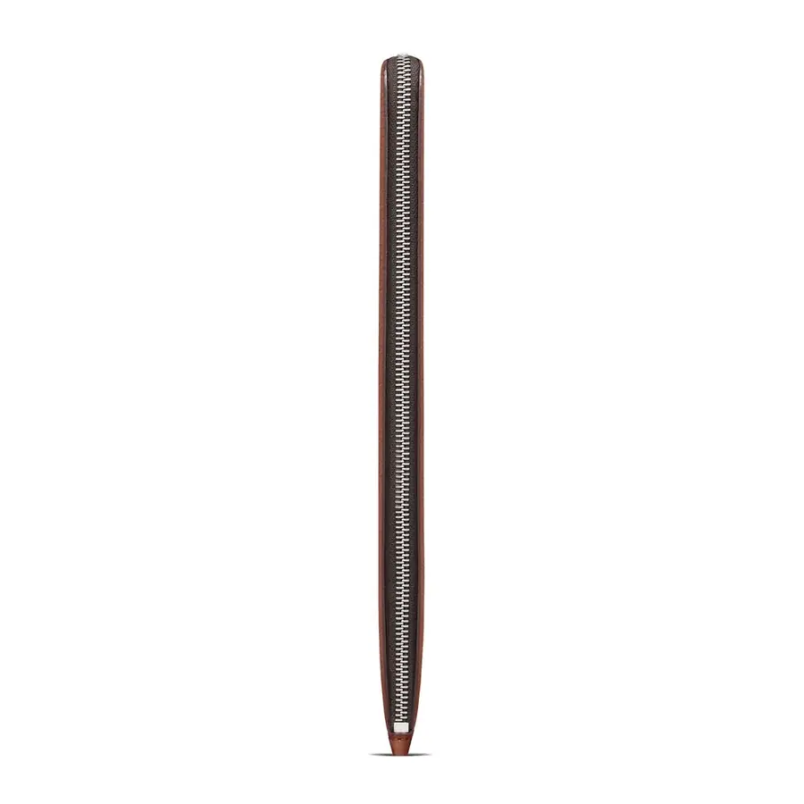Woolnut folio cuir pour MacBook 13/14 pouces — Cognac