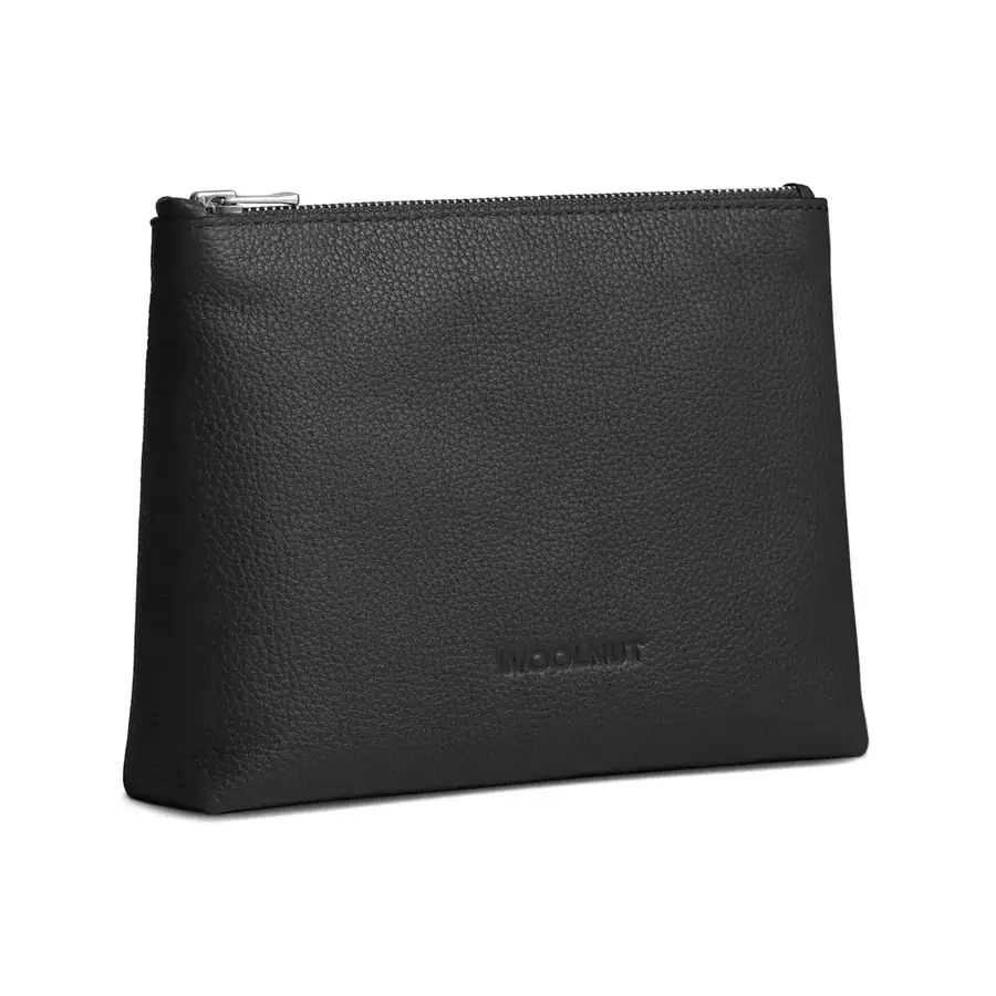 Woolnut pochette cuir — Noir