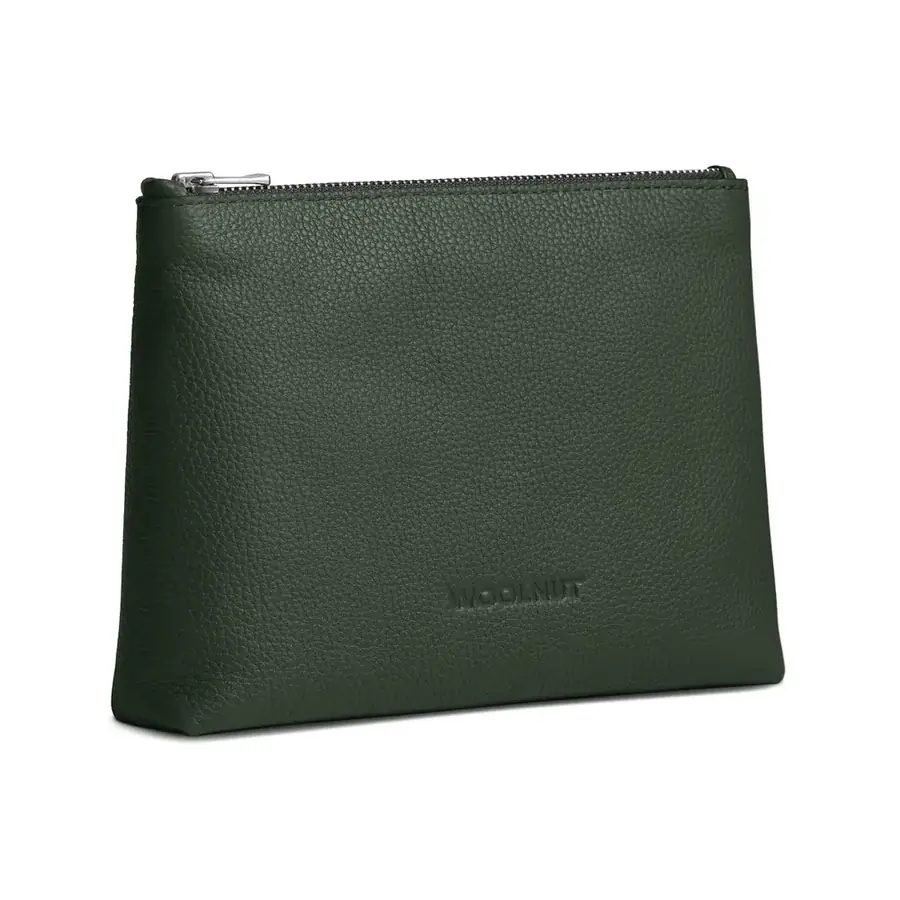 Woolnut pochette cuir — Vert