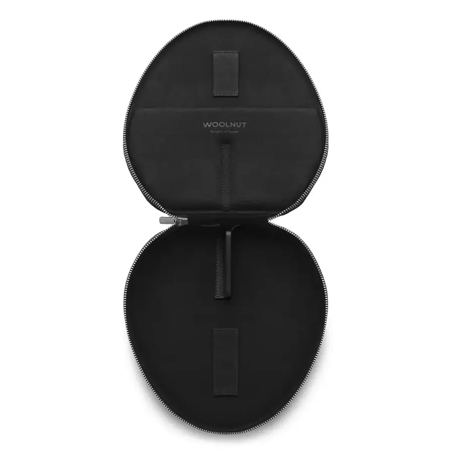 Woolnut coque cuir AirPods Max — Noir