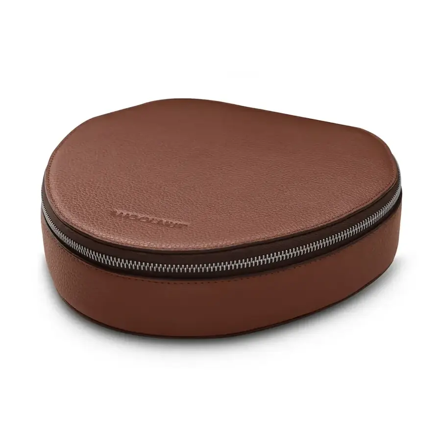 Woolnut coque cuir AirPods Max — Cognac