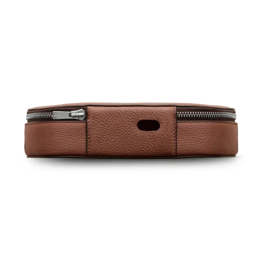 Woolnut coque cuir AirPods Max — Cognac
