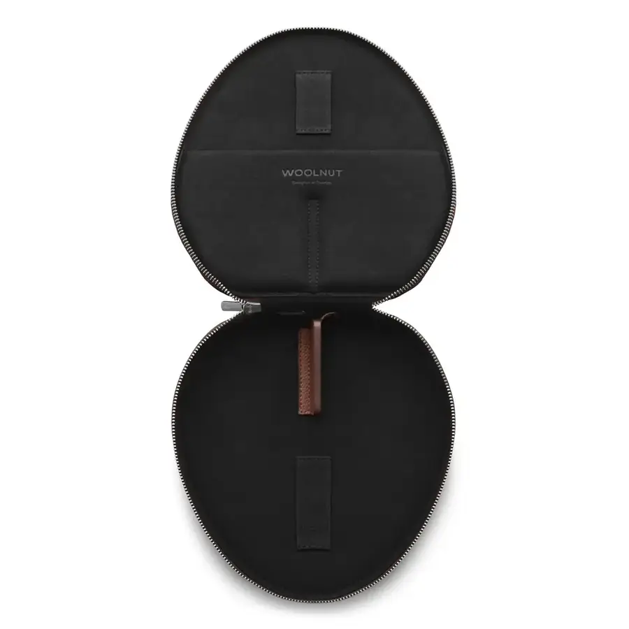 Woolnut coque cuir AirPods Max — Cognac