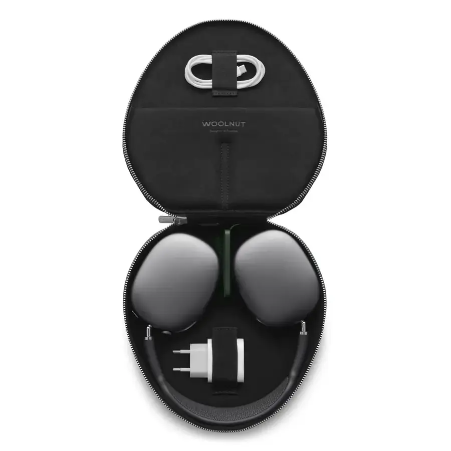 Woolnut coque cuir AirPods Max — Vert