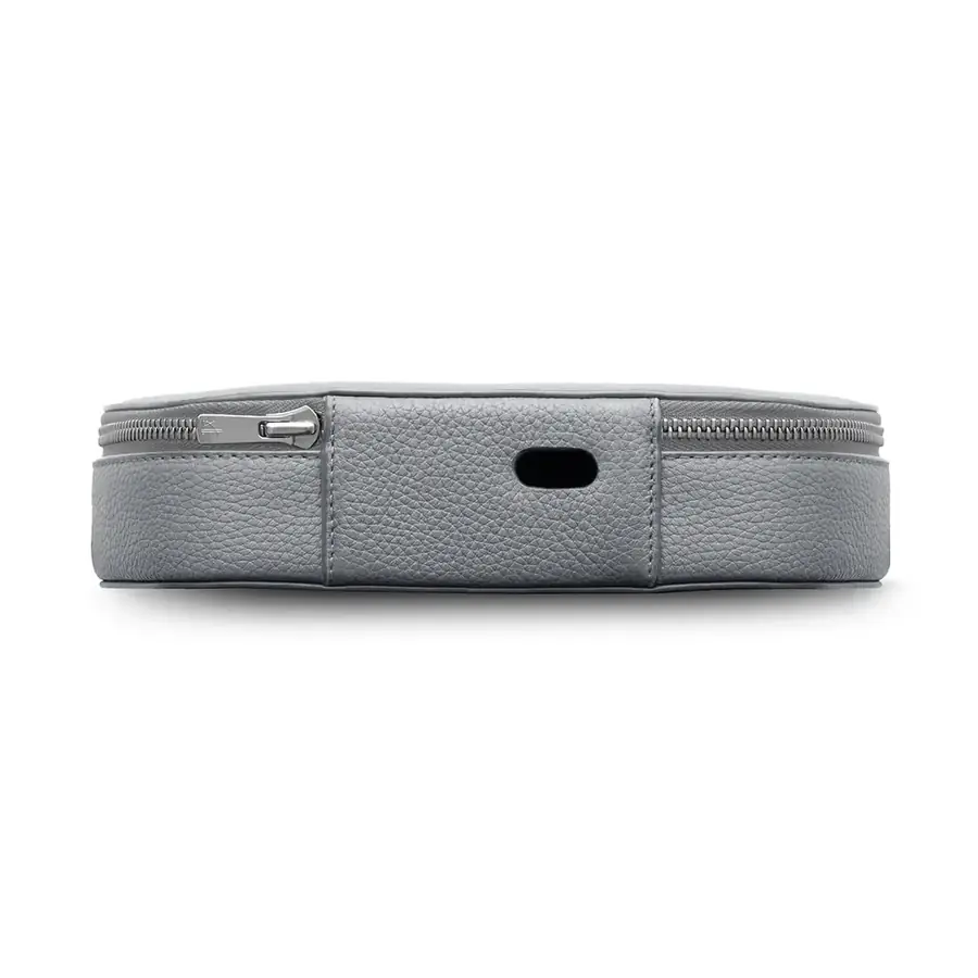 Woolnut coque cuir AirPods Max — Gris sidéral