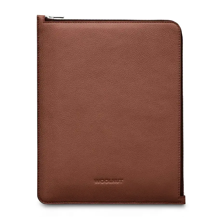 Woolnut folio cuir pour iPad Pro et Air 11 pouces — Cognac