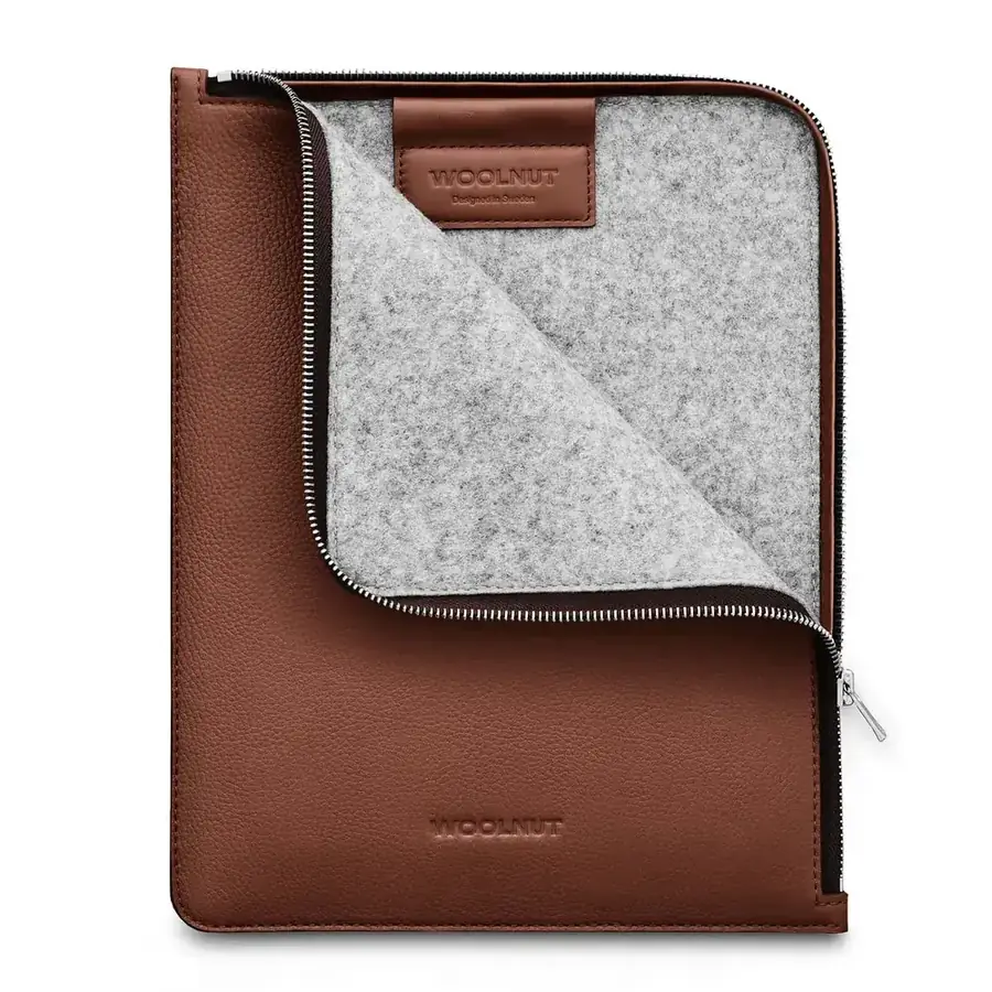 Woolnut folio cuir pour iPad Pro et Air 11 pouces — Cognac