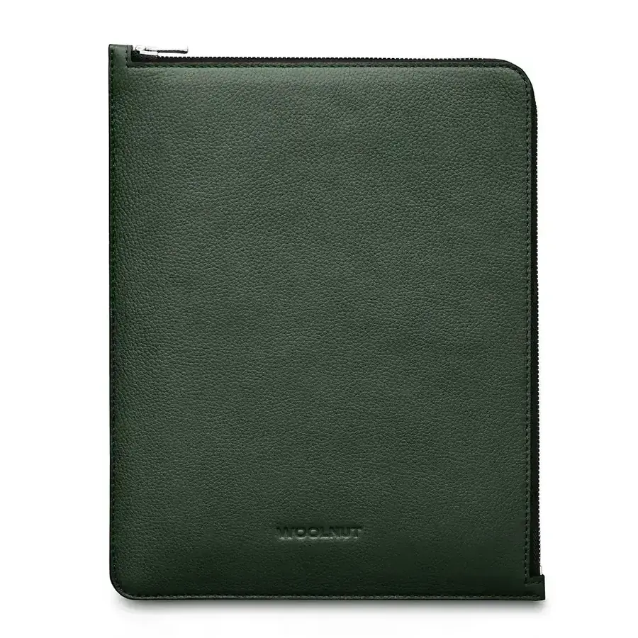 Woolnut folio cuir pour iPad Pro et Air 11 pouces — Vert