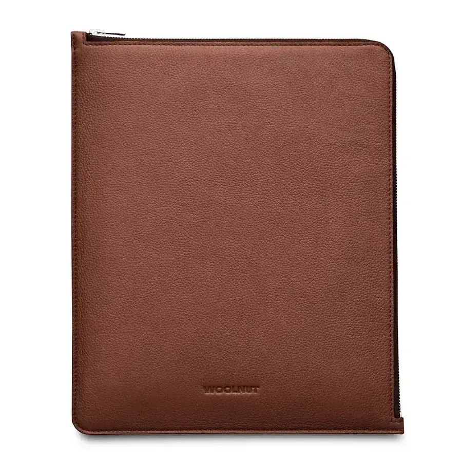Woolnut folio cuir pour iPad Pro et Air 13 pouces — Cognac