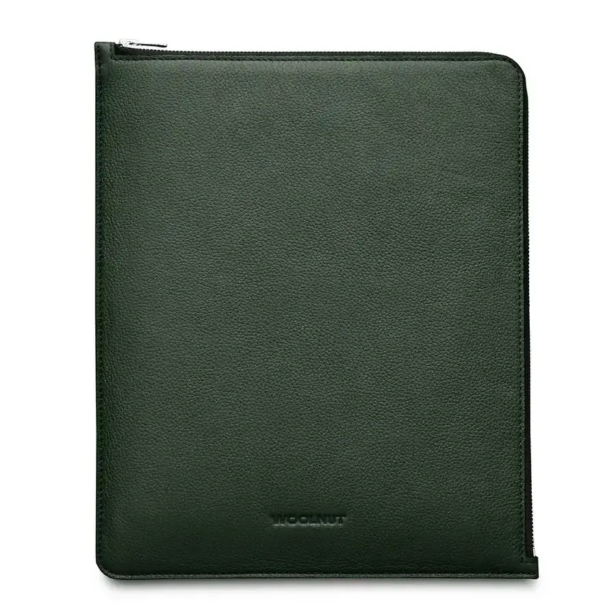 Woolnut folio cuir pour iPad Pro et Air 13 pouces — Vert
