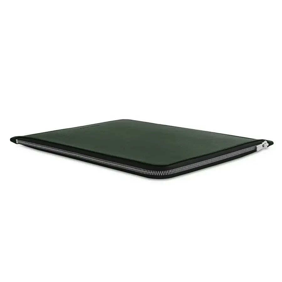 Woolnut folio cuir pour iPad Pro et Air 13 pouces — Vert