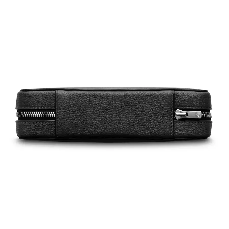 Woolnut organiseur tech cuir — Noir