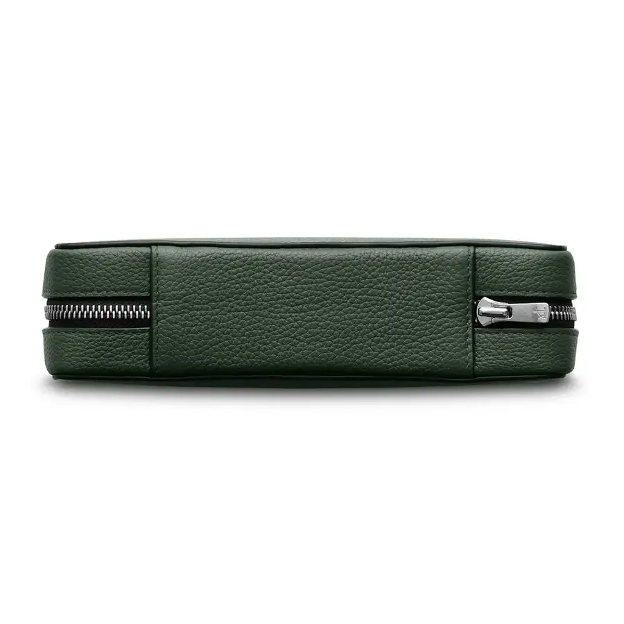 Woolnut organiseur tech cuir — Vert