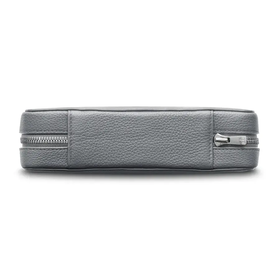 Woolnut organiseur tech cuir — Gris sidéral