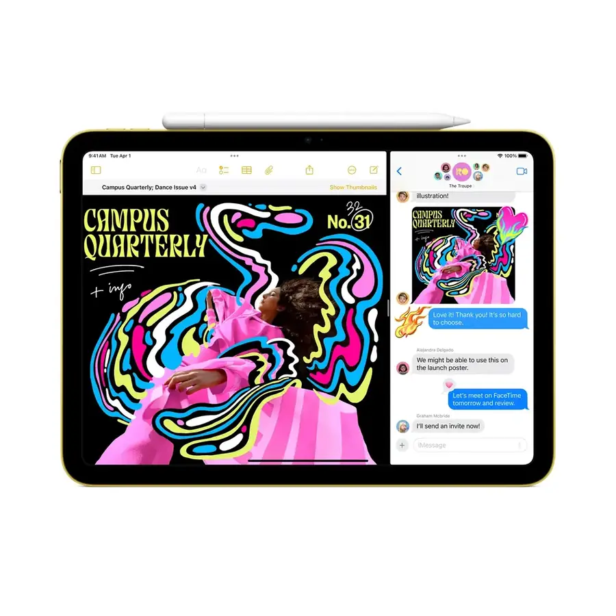 iPad (A16) 11 pouces Wi‑Fi + Cellular 128 Go — Rose