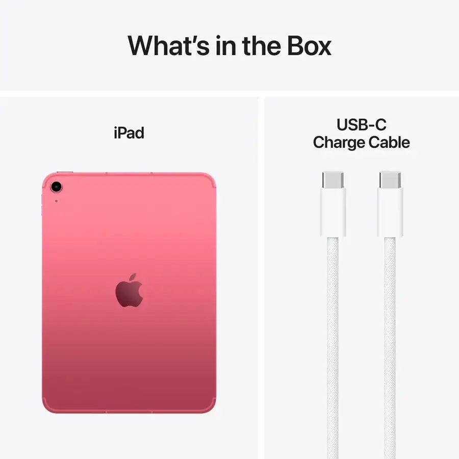 iPad (A16) 11 pouces Wi‑Fi + Cellular 128 Go — Rose