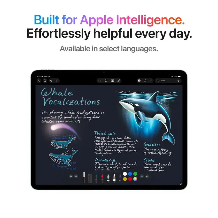iPad Air M4 13 pouces Wi‑Fi 256 Go — Violet