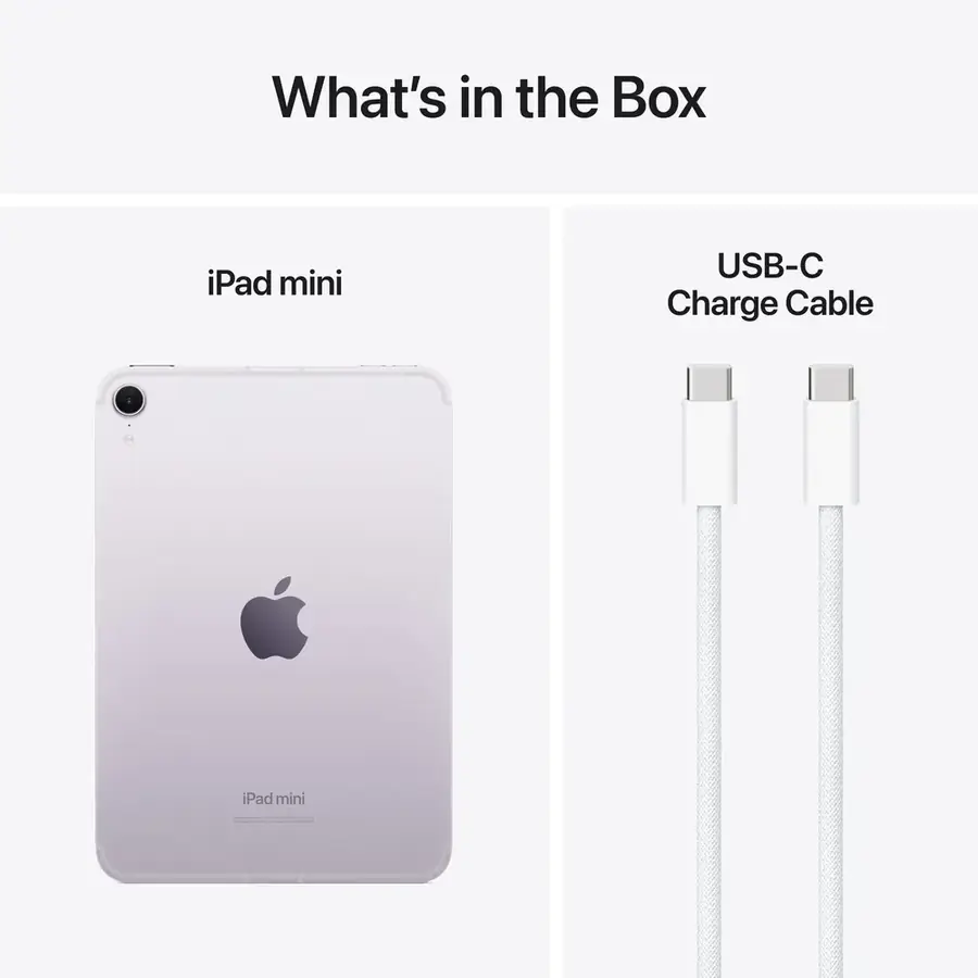 iPad mini (A17 Pro) Wi‑Fi + Cellular 512 Go — Violet