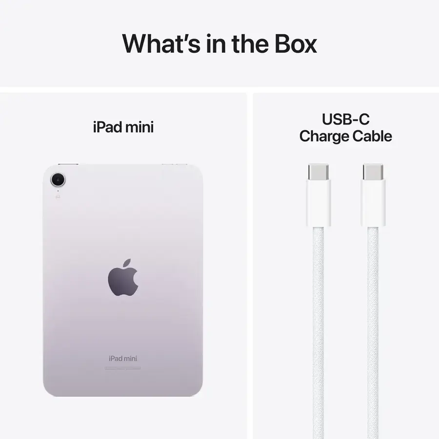 iPad mini (A17 Pro) Wi‑Fi 128 Go — Violet