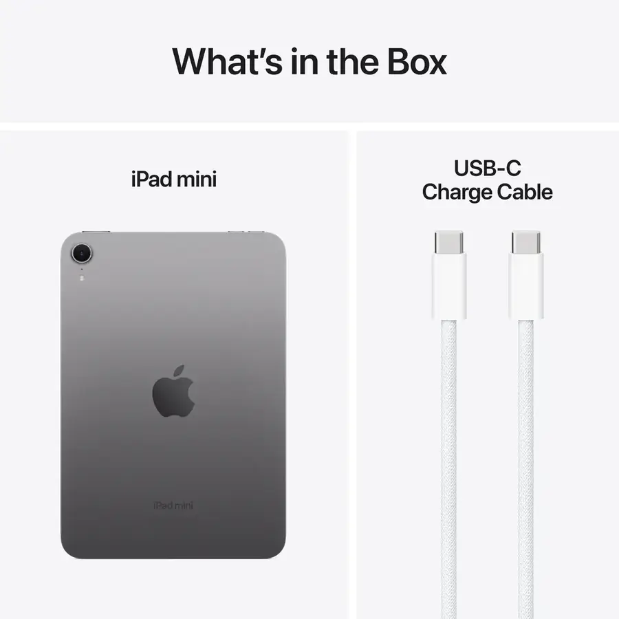 iPad mini (A17 Pro) Wi‑Fi 128 Go — Gris sidéral