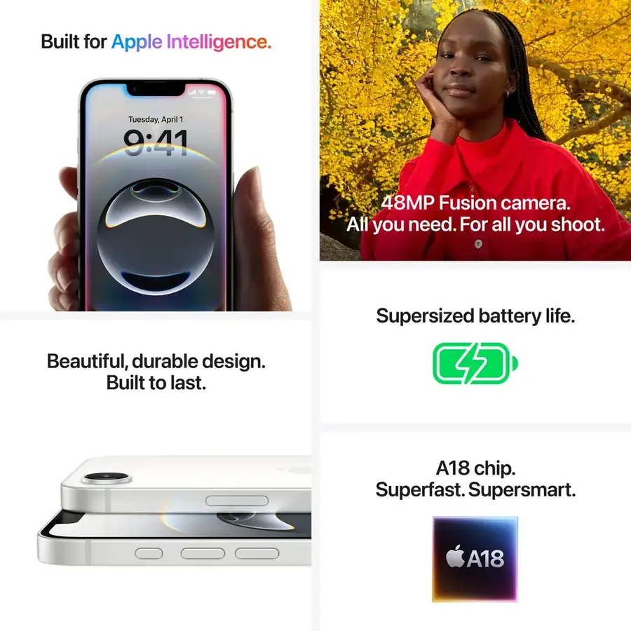 iPhone 16e 512 Go Noir