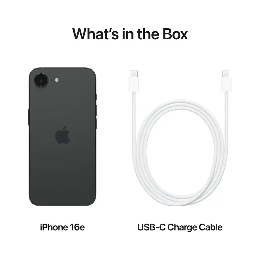 iPhone 16e 512 Go Noir