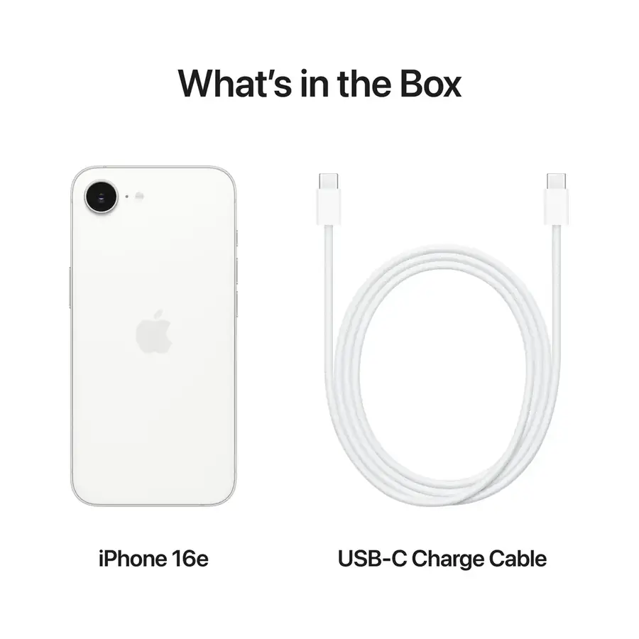 iPhone 16e 256 Go Blanc