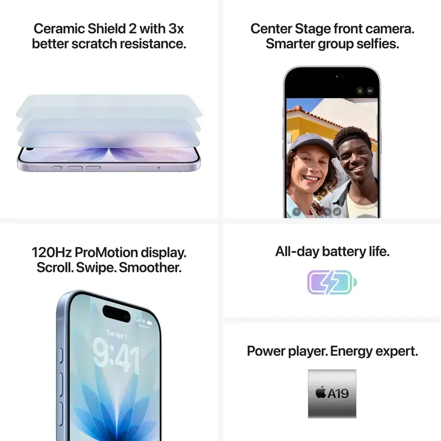 iPhone 17 256 Go Noir