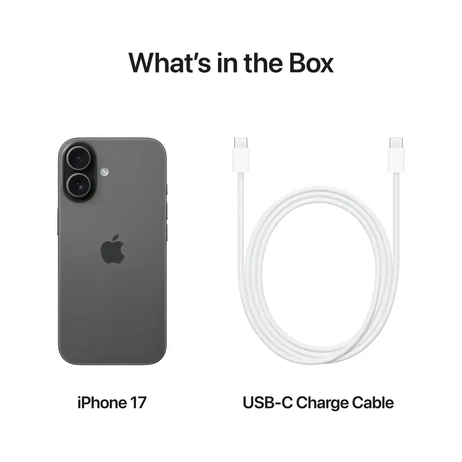 iPhone 17 256 Go Noir