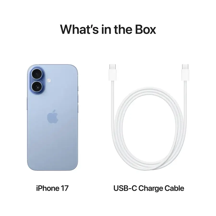 iPhone 17 256 Go Bleu brume