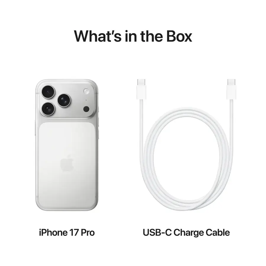 iPhone 17 Pro 1 To Argent clair