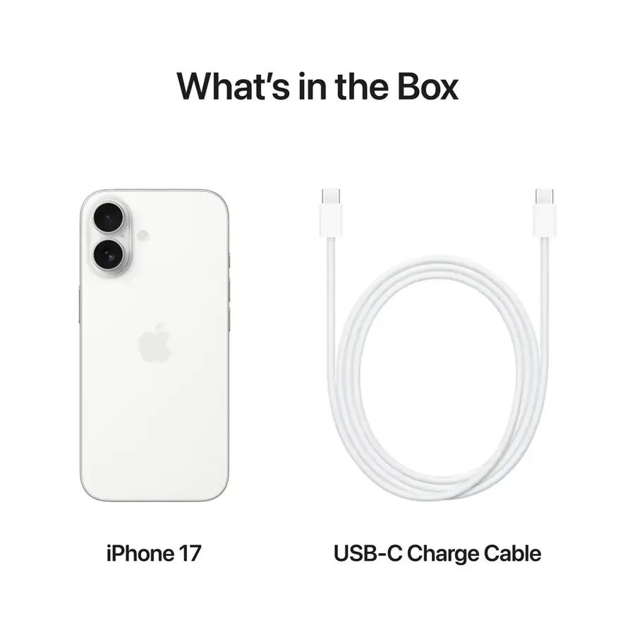 iPhone 17 256 Go Blanc