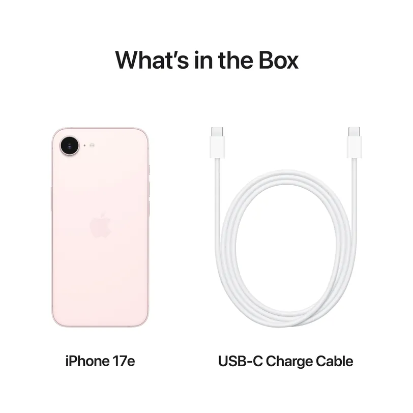 iPhone 17e 256 Go Rose pâle