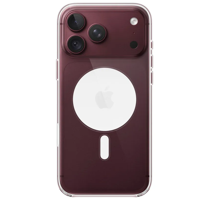 Coque transparente avec MagSafe pour iPhone 18 Pro Max