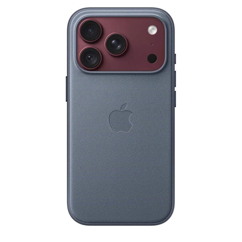 Coque TechWoven avec MagSafe pour iPhone 18 Pro — Bleu chambray