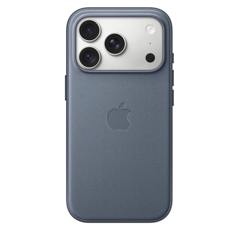 Coque TechWoven avec MagSafe pour iPhone 18 Pro — Bleu chambray