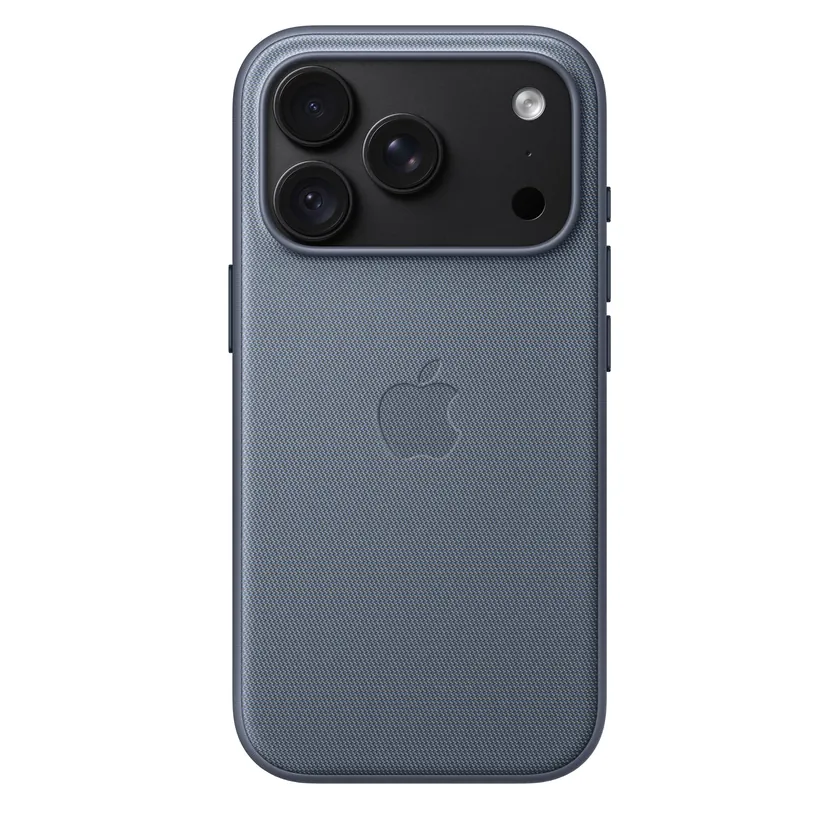 Coque TechWoven avec MagSafe pour iPhone 18 Pro — Bleu chambray